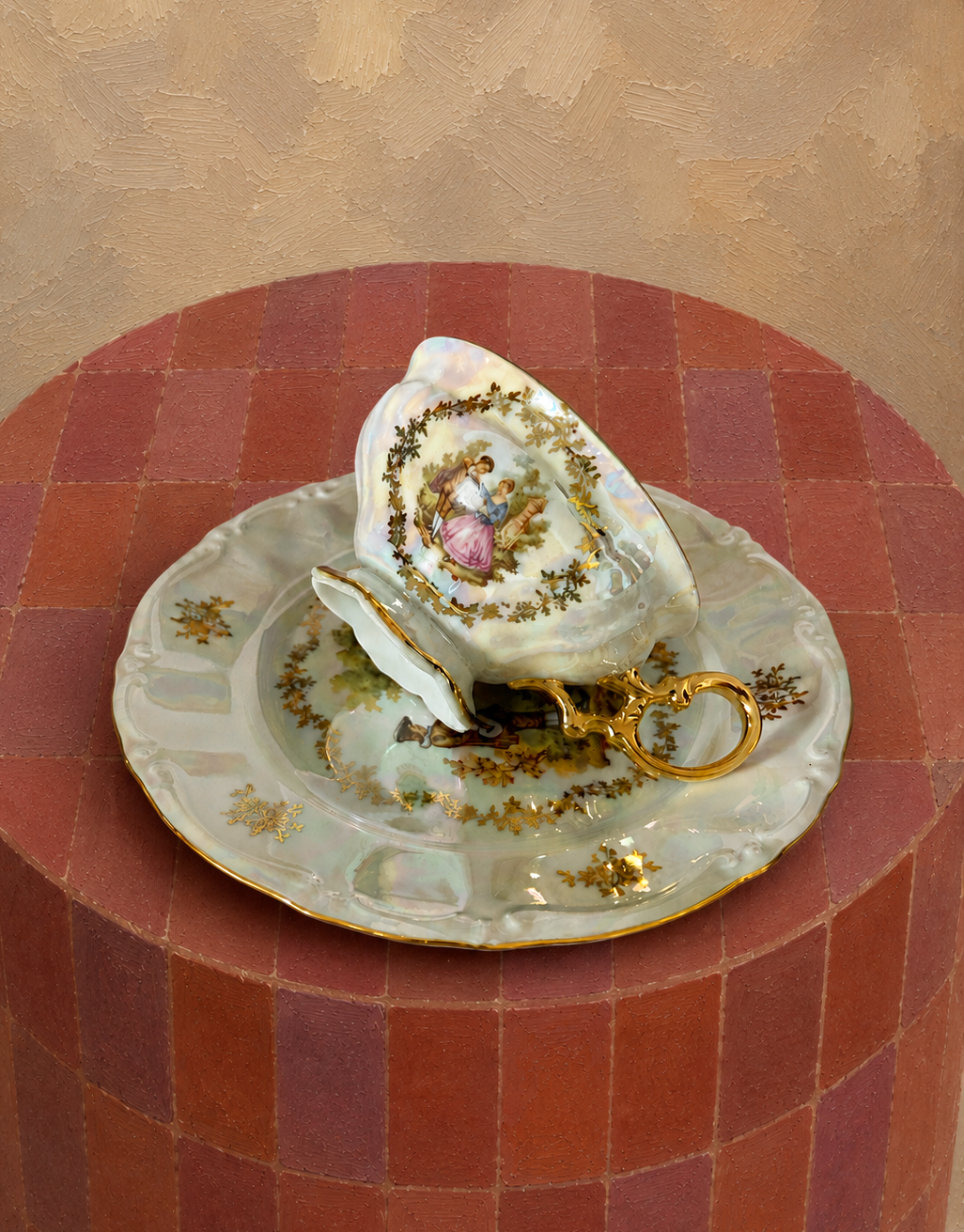 Vintage Bareuther Bavaria Tea Cup & Saucer